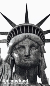 New York City Liberty Sir Michael Huhn Artist Creative Journal