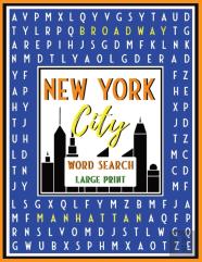New York City Word Search