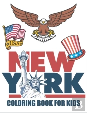 New York Coloring Book For Kids