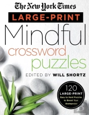 New York Times Large-Print Mindful Crossword Puzzles
