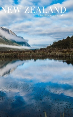 Bertrand.pt - New Zealand  Mirror Lake  Blank Page Gratitude Journal $Ir Michael Huhn