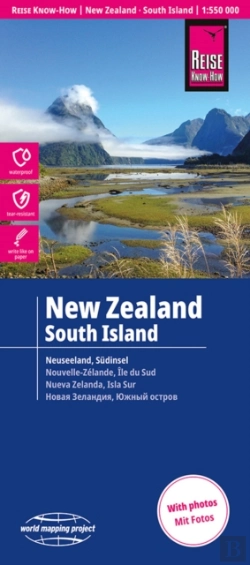 Bertrand.pt - New Zealand, South Island (1:550.000)