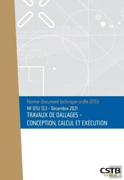 Bertrand.pt - Nf Dtu 13.3 Travaux De Dallages - Conception, Calcul Et Execution - Edition De Decembre 2021