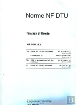 Bertrand.pt - Nf Dtu 24.2 Travaux D'Atrerie