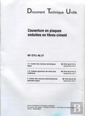 Nf Dtu 40.37 Couverture En Plaques Ondulees En Fibres-Ciment