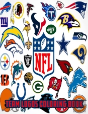 Nfl Team Logos Coloring Book