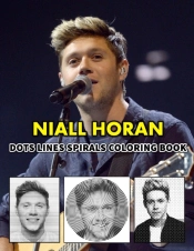 Niall Horan Dots Line Spirals Coloring Book