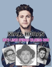 Niall Horan Dots Line Spirals Coloring Book