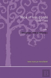 Nice Et Son Comté Tome 1 1590-1680