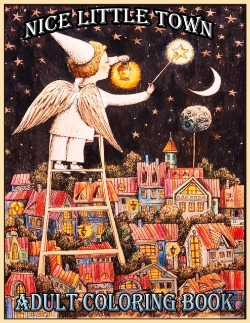 Bertrand.pt - Nice Little Town Adult Coloring Book