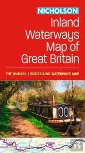 Nicholson Inland Waterways Map Of Great Britain