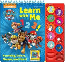 Nickelodeon Paw Patrol: Learn With Me 123! Counting, Colors, Shapes, And More! Sound Book