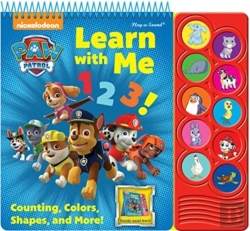 Bertrand.pt - Nickelodeon Paw Patrol: Learn With Me 123! Counting, Colors, Shapes, And More! Sound Book