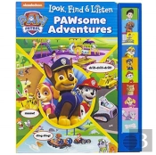 Nickelodeon Paw Patrol: Pawsome Adventures Look, Find & Listen Sound Book