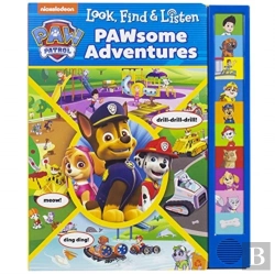 Bertrand.pt - Nickelodeon Paw Patrol: Pawsome Adventures Look, Find & Listen Sound Book