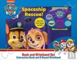 Bertrand.pt - Nickelodeon Paw Patrol: Spaceship Rescue! Book And Wristband Sound Book Set