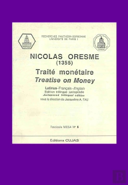 Bertrand.pt - Nicolas Oresme ; Traité Monétaire 1355 ; Mesa 6