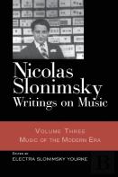 Nicolas Slonimsky: Writings On Music