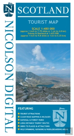 Bertrand.pt - Nicolson Scotland Tourist Map