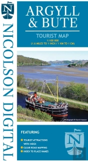 Nicolson Tourist Map Argyll