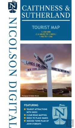 Bertrand.pt - Nicolson Tourist Map Caithness & Sutherland