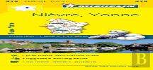 Nievre, Yonne, France Local Map 319
