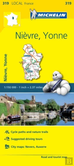 Bertrand.pt - Nievre, Yonne, France Local Map 319
