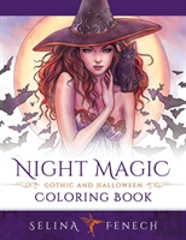 Night Magic - Gothic And Halloween Coloring Book