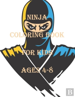 Bertrand.pt - Ninja Coloring Book For Kids Ages 4-8