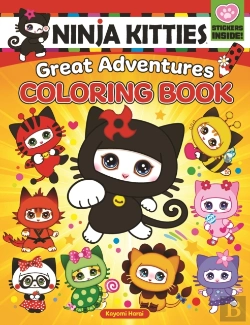 Bertrand.pt - Ninja Kitties Great Adventures Coloring Book