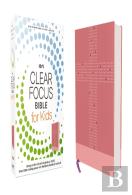 Nirv, Clear Focus Bible For Kids (Help Kids With Adhd Or Dyslexia Read With Confidence), Leathersoft, Pink