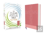 Nirv, Clear Focus Bible For Kids (Help Kids With Adhd Or Dyslexia Read With Confidence), Leathersoft, Pink