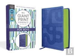 Bertrand.pt - Nirv, Giant Print Compact Bible For Boys, Leathersoft, Blue, Comfort Print
