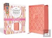 Nirv, Giant Print Compact Bible For Girls, Leathersoft, Peach, Comfort Print