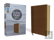 Nirv, Giant Print Compact Bible, Leathersoft, Brown, Comfort Print