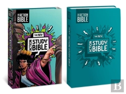 Bertrand.pt - Niv Action Study Bible, Leathersoft, Aqua, Full Color