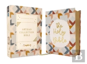 Niv, Artisan Collection Bible, Cloth Over Board, Multi-Color/Quilted, Red Letter, Comfort Print