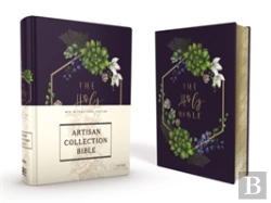 Bertrand.pt - Niv, Artisan Collection Bible, Cloth Over Board, Navy Floral, Designed Edges Under Gilding, Red Letter Edition, Comfort Print