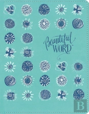Niv, Beautiful Word Coloring Bible For Girls Pencil/Sticker Gift Set, Updated, Leathersoft Over Board, Teal, Comfort Print