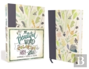 Niv, Beautiful Word Coloring Bible, Large Print, Cloth Over Board, Navy