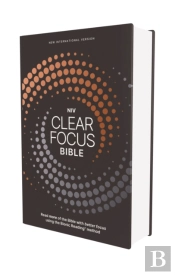 Niv, Clear Focus Bible, Hardcover, Charcoal/Copper