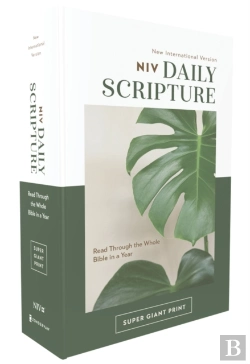 Bertrand.pt - Niv, Daily Scripture, Super Giant Print, Paperback, White/Green, Comfort Print