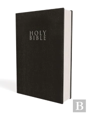 Niv, Gift And Award Bible, Leather-Look, Black, Red Letter, Comfort Print