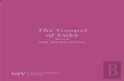 Niv Gospel Of Luke For Journalling