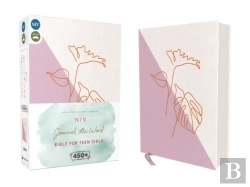Bertrand.pt - Niv, Journal The Word Bible For Teen Girls, Cloth Over Board, Lavender/White, Red Letter