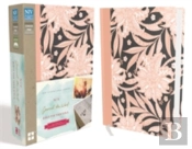 Niv, Journal The Word Bible For Teen Girls, Hardcover, Pink Floral, Red Letter