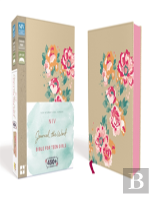 Niv, Journal The Word Bible For Teen Girls, Leathersoft Over Board, Gold/Floral, Red Letter