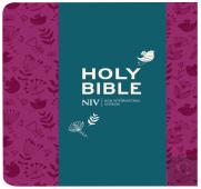 Niv Journalling Plum Soft-Tone Bible With Clasp