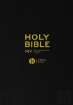 Niv Larger Print Black Leather Bible