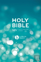 Niv Larger Print Blue Hardback Bible
